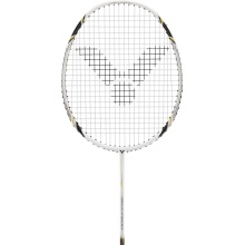 Victor Kinder-Badmintonschläger G 7500 JR (76g/ausgewogen/steif) weiss - besaitet -